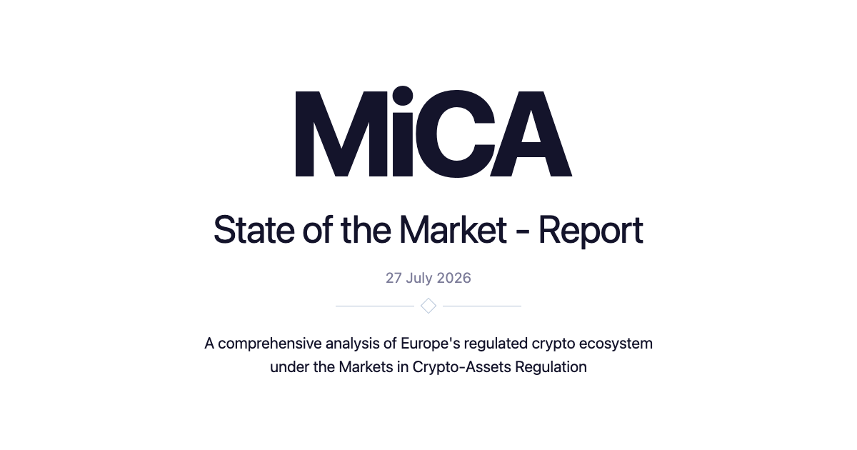 332 CASP Licences, Zero ARTs: Europe's Crypto Market After the MiCA Transition Window Closed